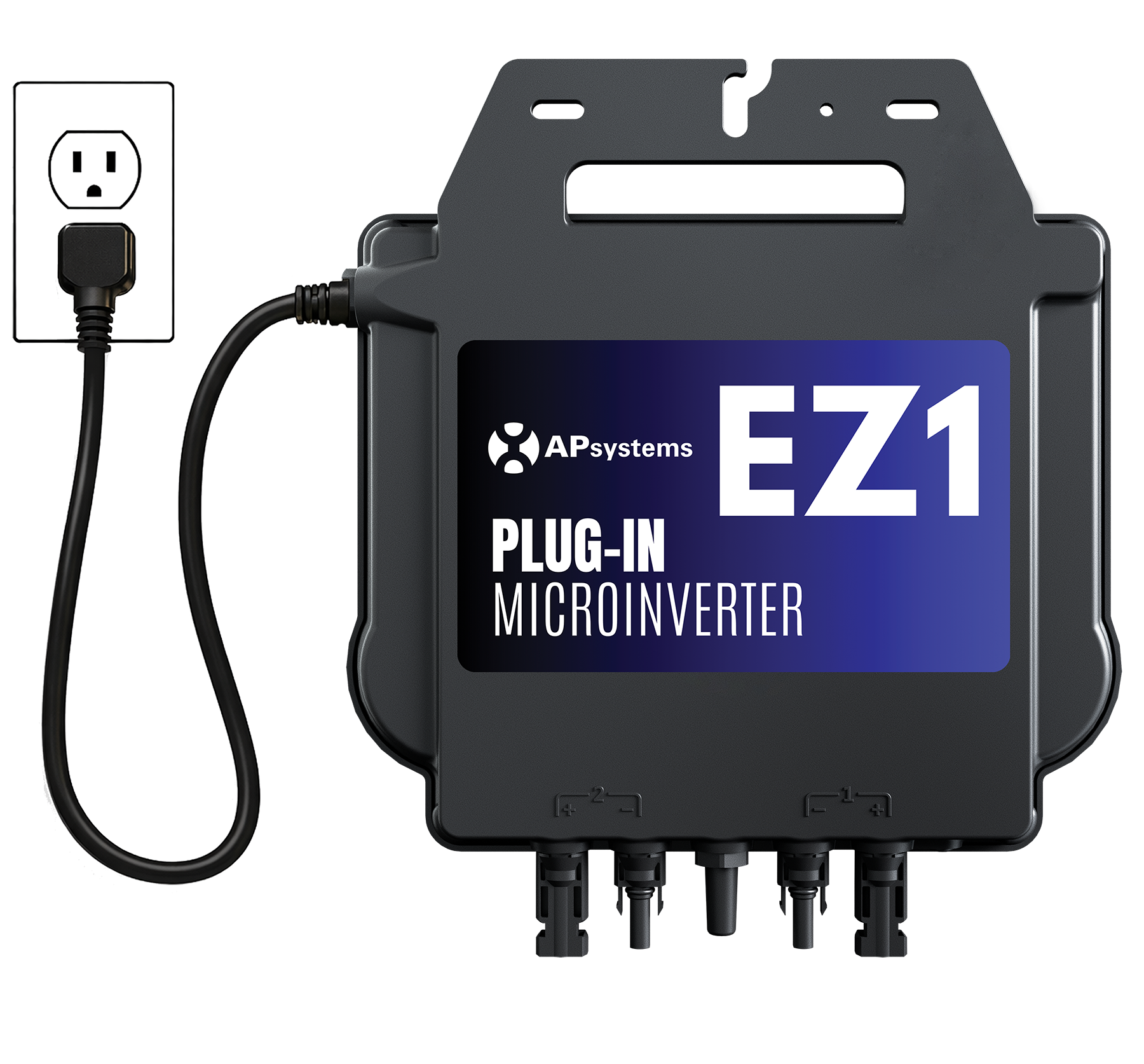 APsystems EZ1 Plug-in Microinverter – APsystems APshop USA