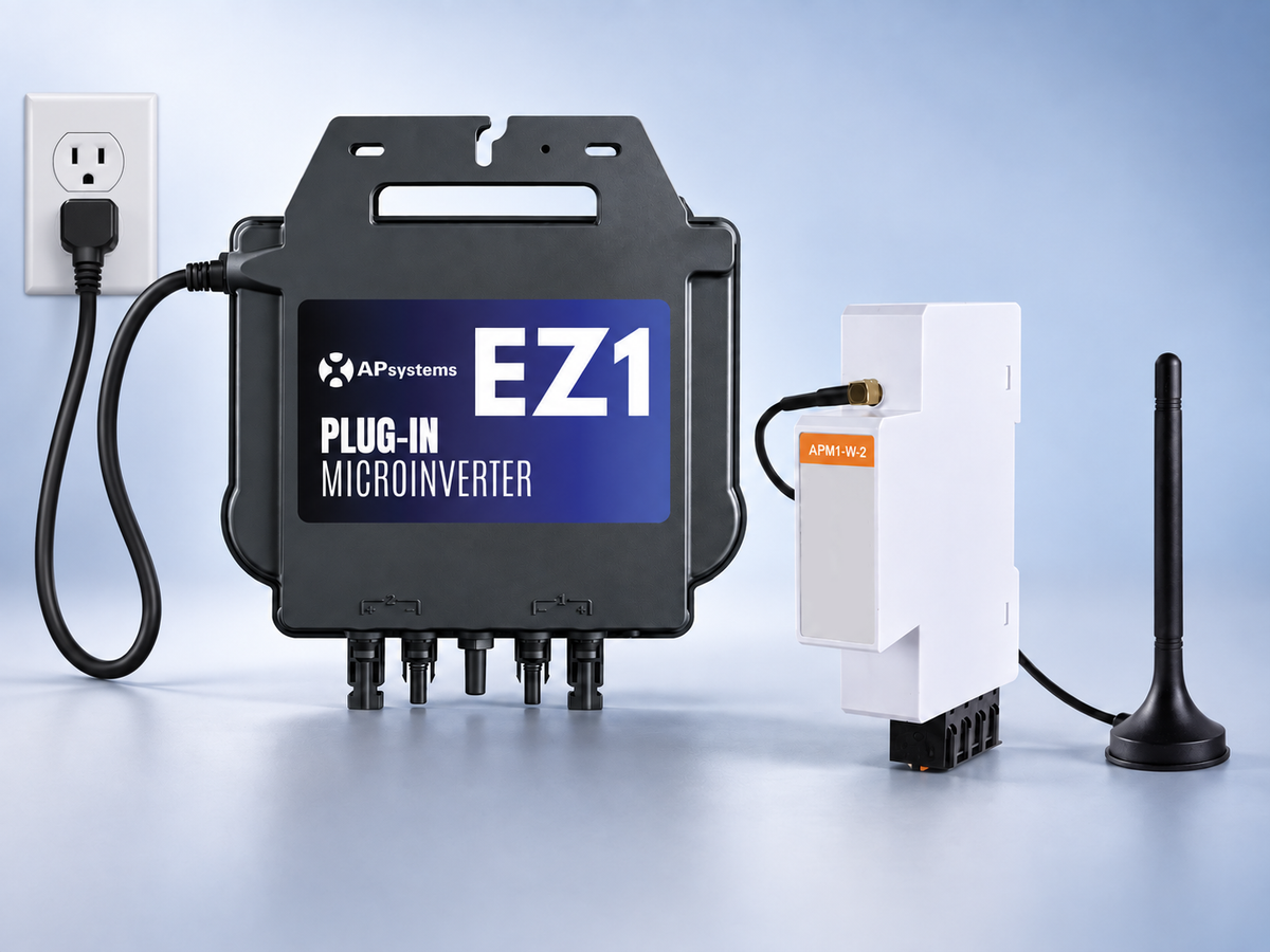 APsystems EZ1 Plug-in Microinverter