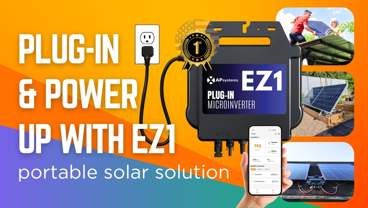 APsystems EZ1 Plug-in Microinverter