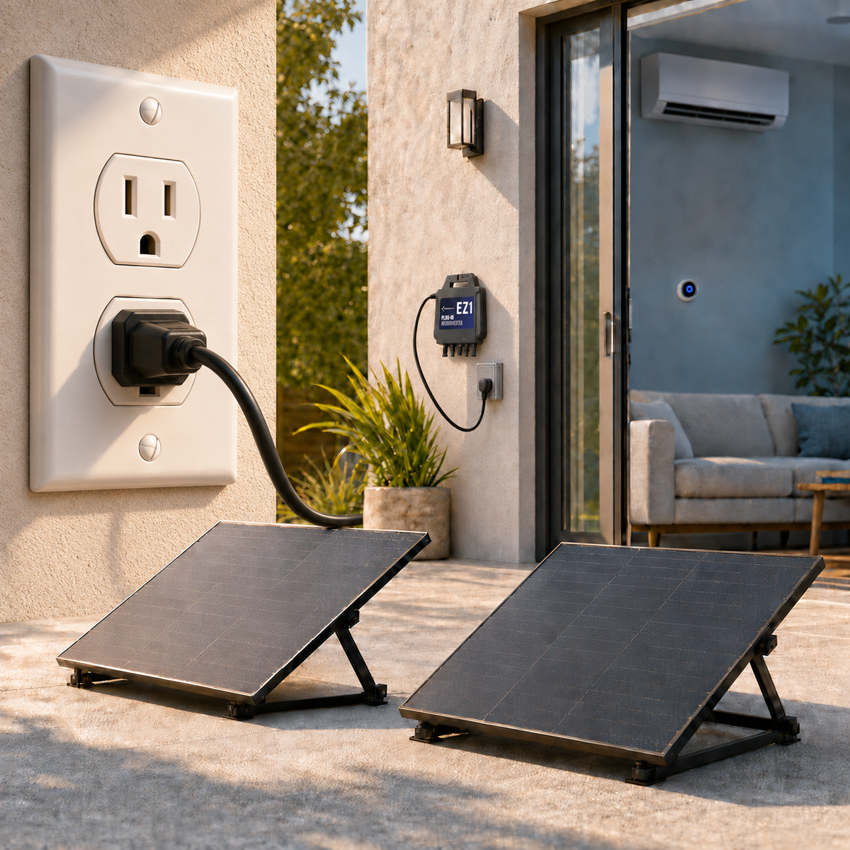 APsystems EZ1 Plug-in Microinverter